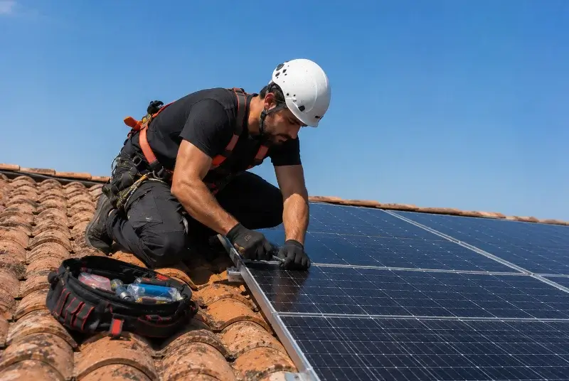 Maintenance et monitoring de panneaux solaires à Cazères