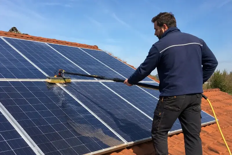 Nettoyage et entretien de panneaux solaires à Cazères